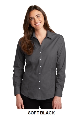 Port Authority® Ladies Crosshatch Easy Care Shirt. L640.